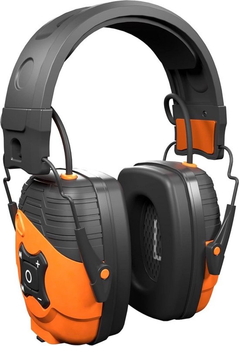 Bluetooth Gehoorbescherming met Hoofdtelefoon - 25 dB NRR voor Bouw en Werk
