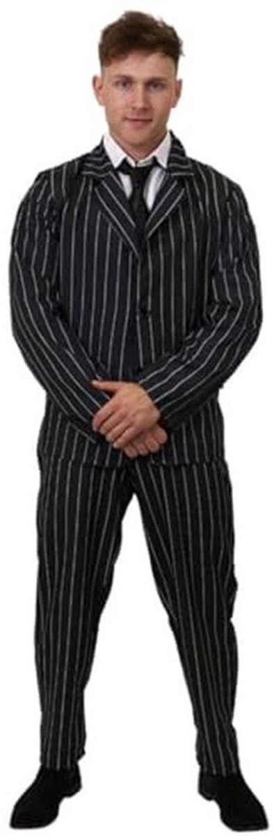 Mannen Gangster Kostuum XXL - Elegant en Comfortabel Voor Feesten