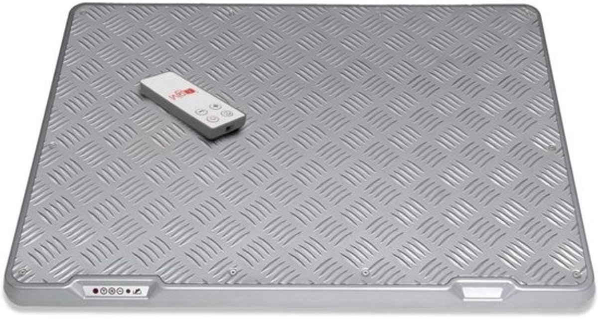 Voetverwarmingsplaat - Verwarmingsmat - Werkplek Verwarmen - Met Afstandsbediening - 50 x 70 cm - Rood