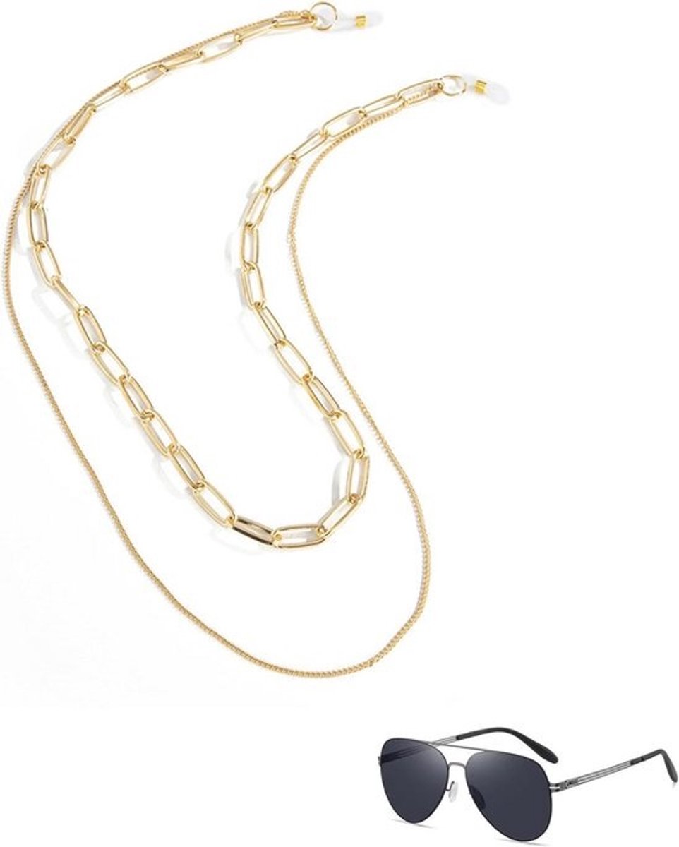 Luxe Brillenketting voor Dames – Koord voor Zonnebril, Leesbril en Meer