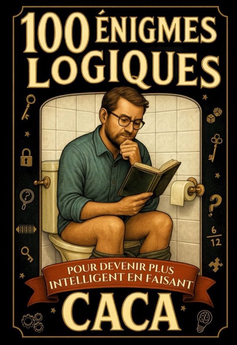 100 Logische Raadsels voor Hersenkrakers: Denkpuzzels, Codes, Reeksen & Meer - Ideale Toiletboek voor Volwassenen, Tieners en Kinderen vanaf 10 Jaar