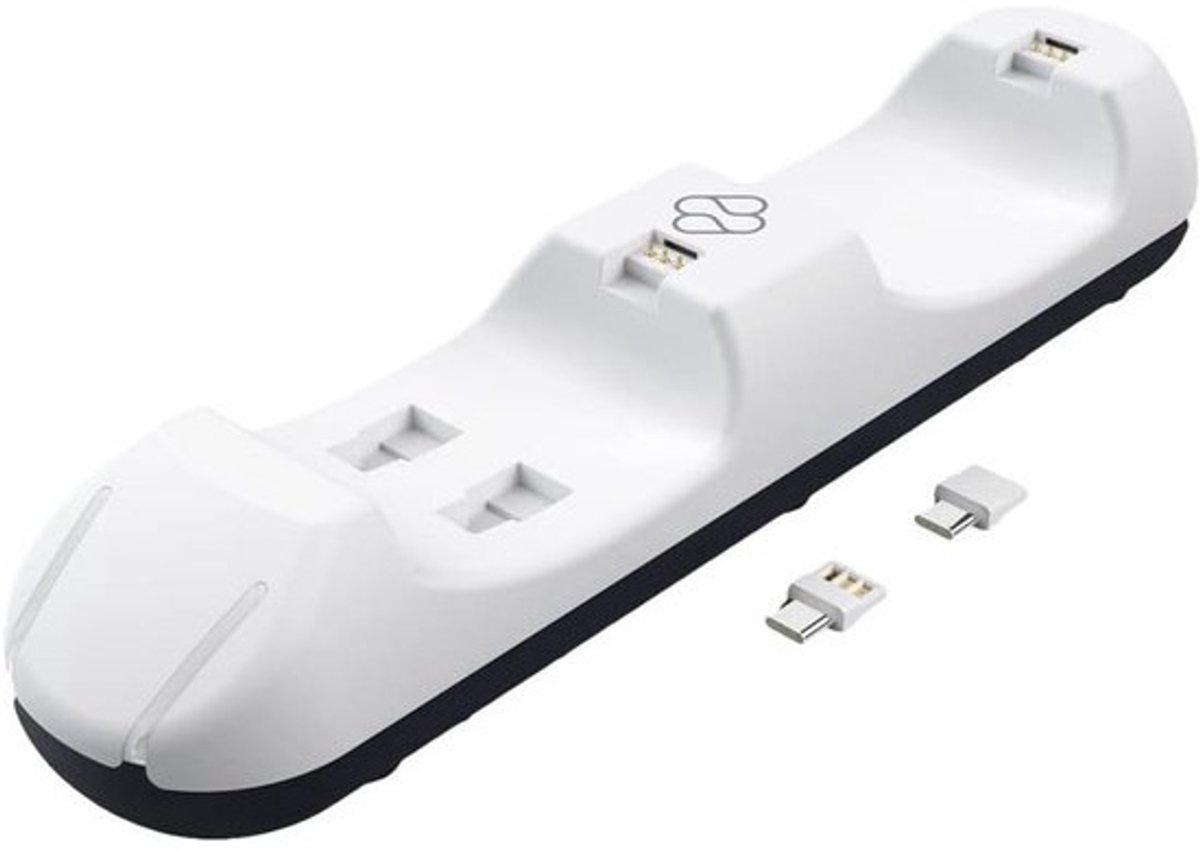 Laadstation voor PS5 DualSense-controllers - Snel en Veilig Opladen met LED-Indicatie