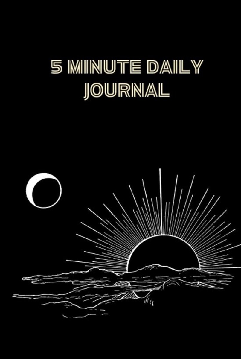 5 Minute Daily Journal – Dagelijks Notitieboek voor Ochtendroutine, Doelen, Intenties en Dankbaarheid