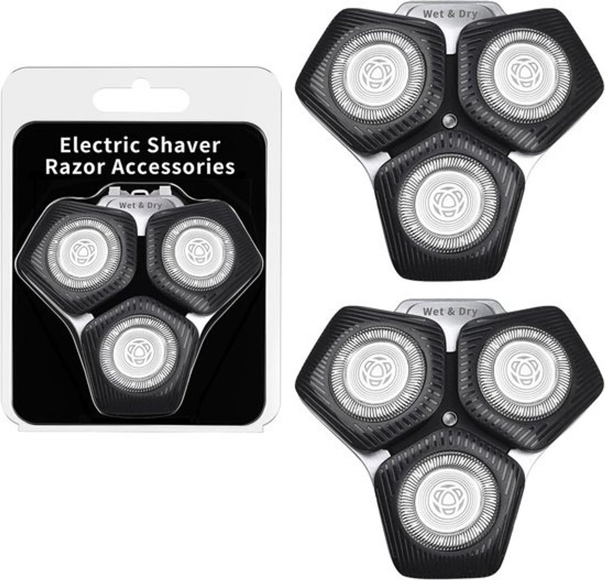 2-pack SH71/50 scheerhoofden compatibel met Phil*i*s Series S5000 en S7000