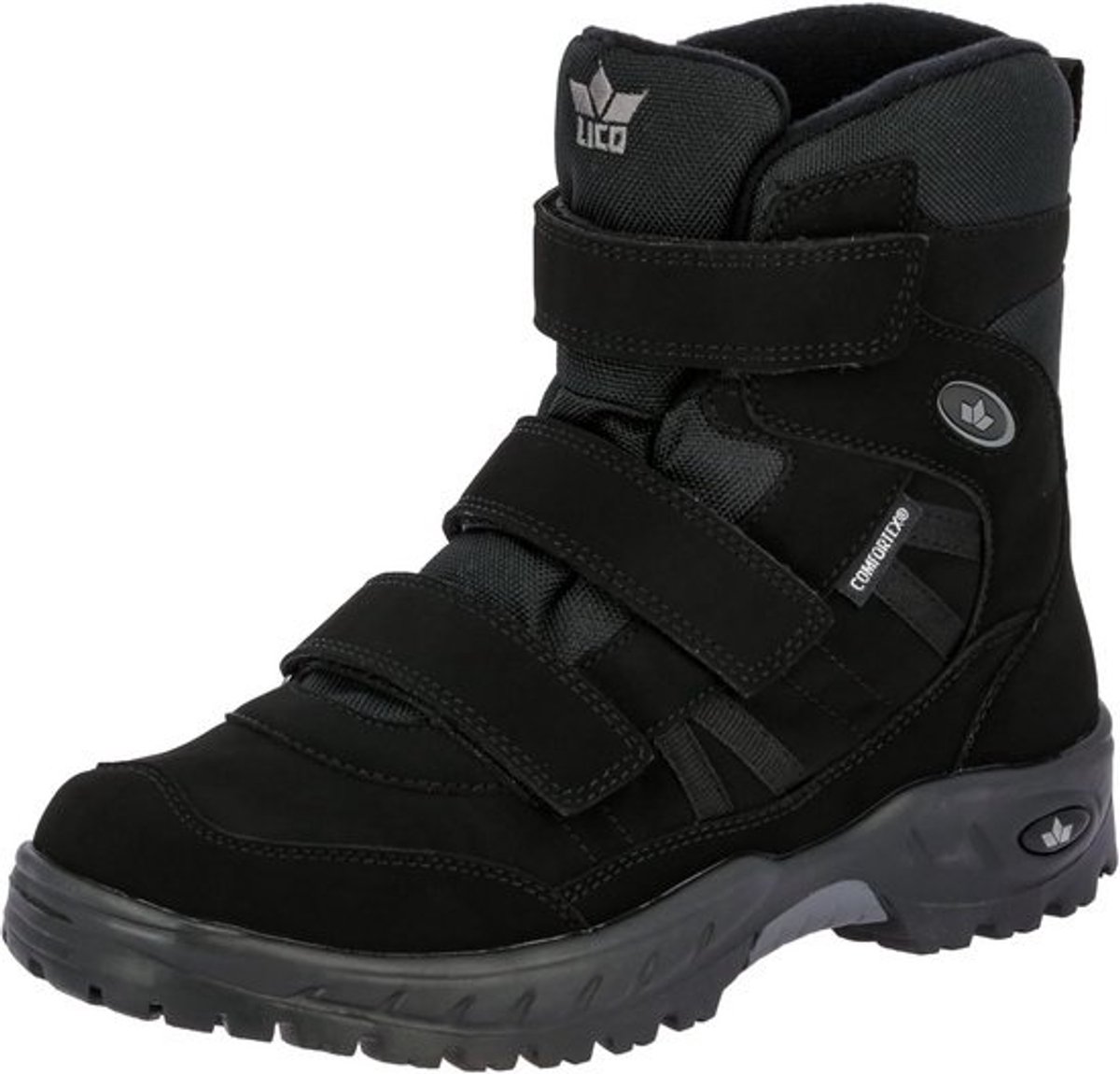 Warme Heren Winter Snowboots met Klittenband en Waterdicht Membraan