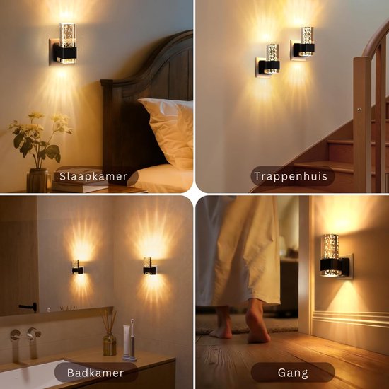DYVNS® Stopcontact Lampje - Stekkerlamp - Stekker Lamp - Voor Slaapkamer - 2 Stuks van DYVNS® — afbeelding 4
