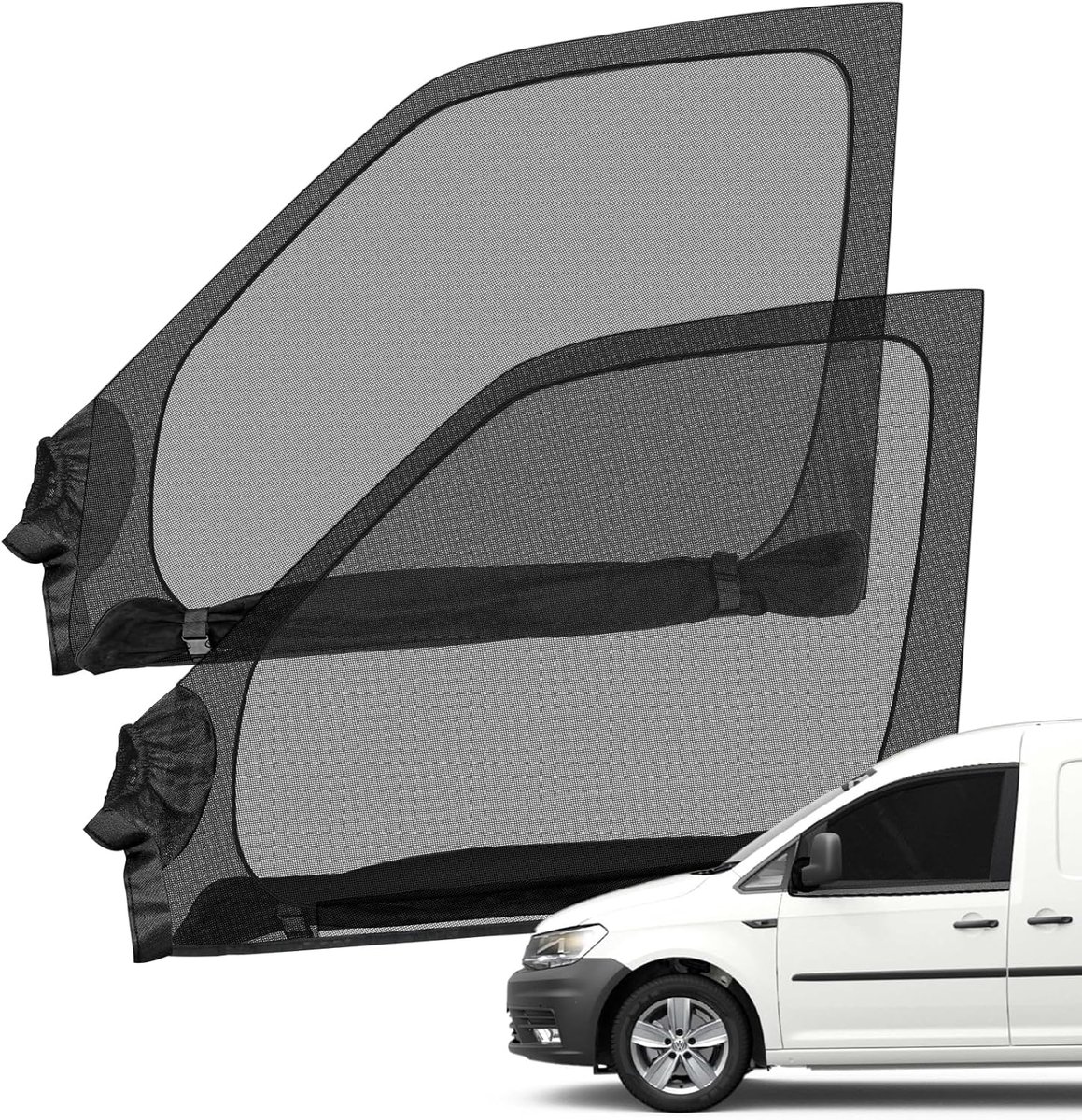 kswiown Insectenbeschermingsrooster Vervanging voor VW Caddy 2004-2025, Magnetisch insectennet voor voordeur (paar) 2 - ShopVlot
