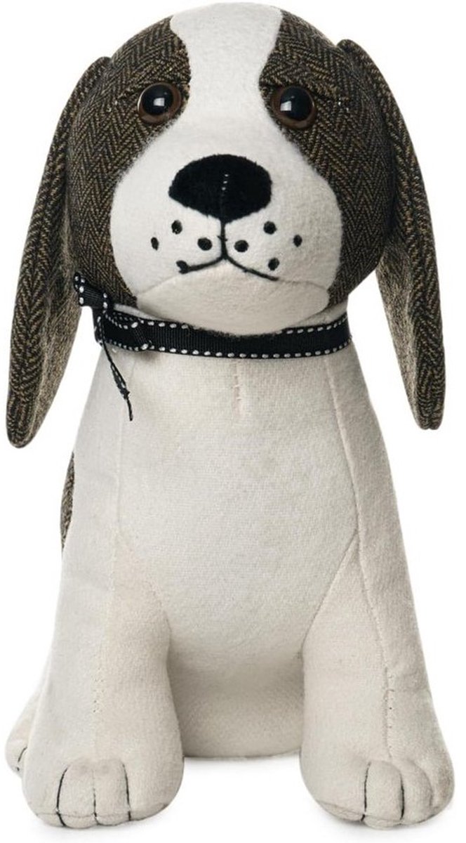 Honden deurstopper - stoffen deurblokkering voor kinderkamer, 16x18x26 cm met zandvulling