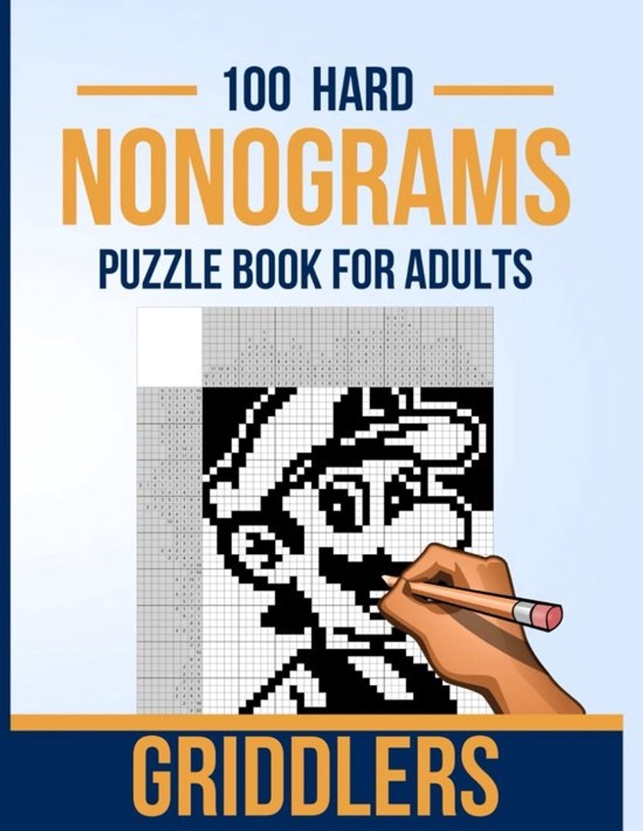 100 Expert Nonogram Puzzelboek voor Volwassenen: Uitdagende Logische Schilderen op Nummer Puzzels