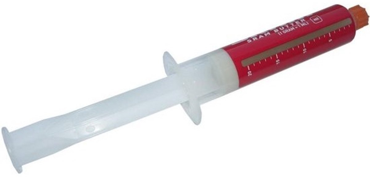 MTB Vet Boter Spuit 20 ml - Zwart