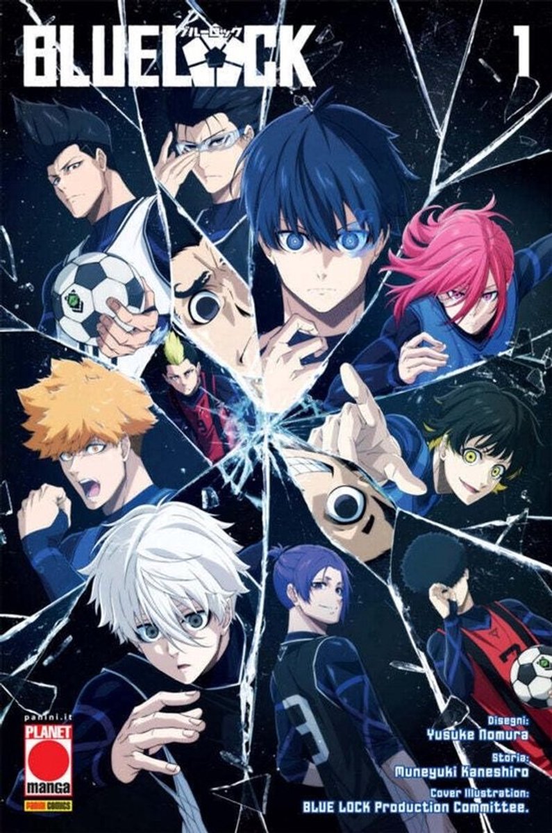 Blue Lock Manga - Special Edition met Originele Tekeningen