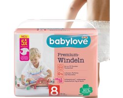 Babylove luiers Premium maat 8 XXL 18+ kg, 28 stuks
