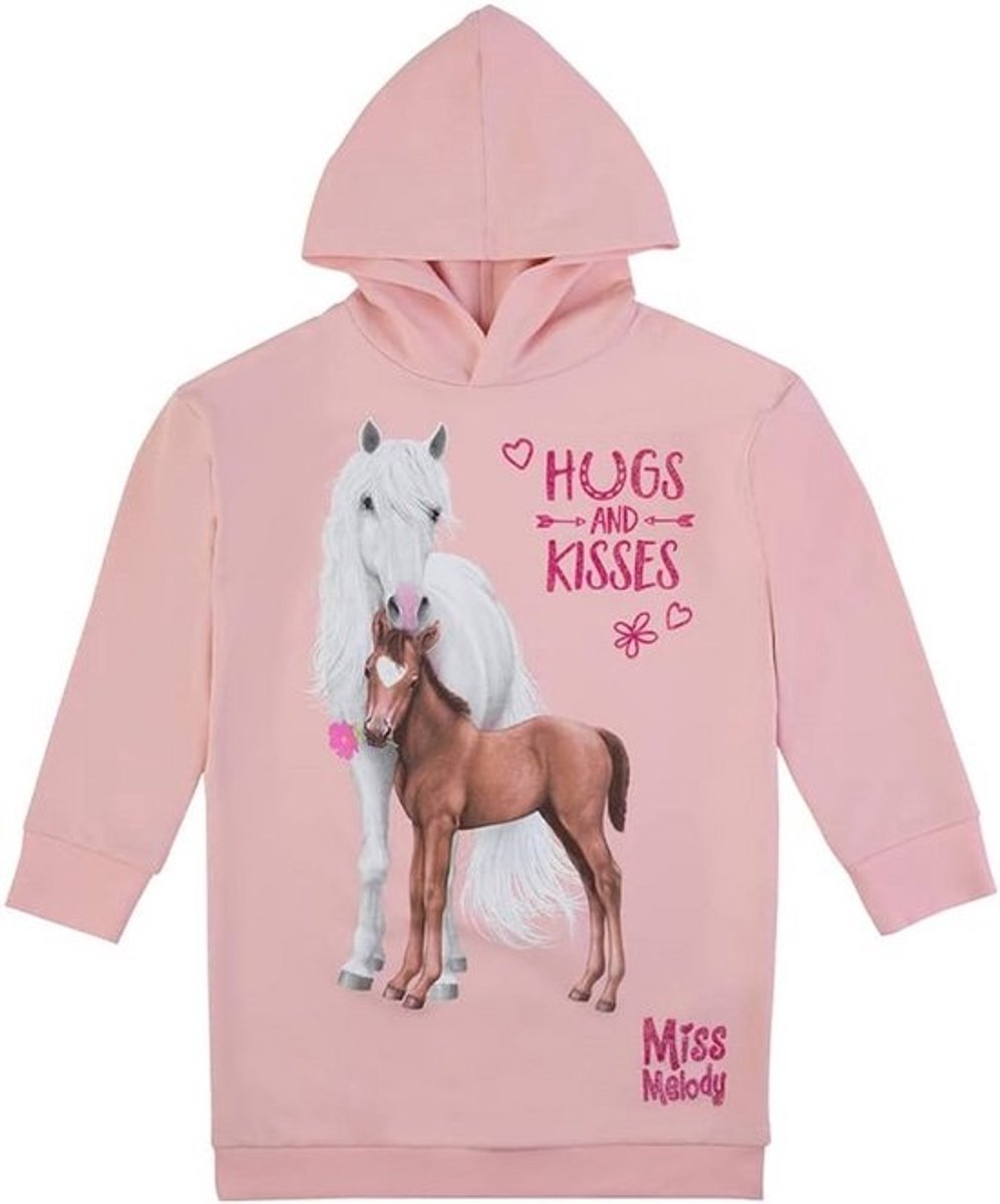 Roze Meisjes Jurk Zomerjurk Comfortabele Kinderkleding