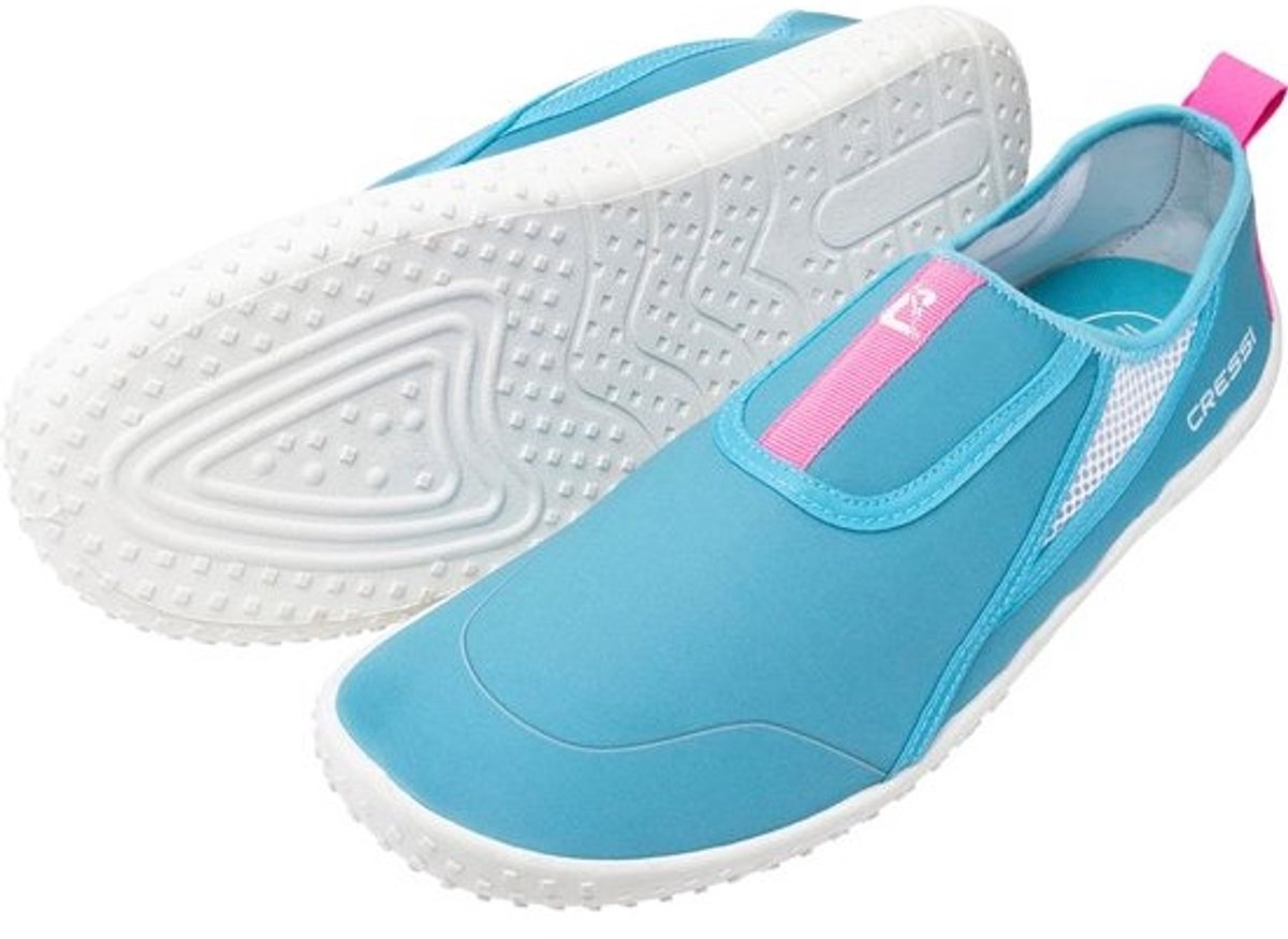 Waterschoenen Lichtgewicht Sneldrogend Unisex voor Strand en Watersport - Blauw/Roze