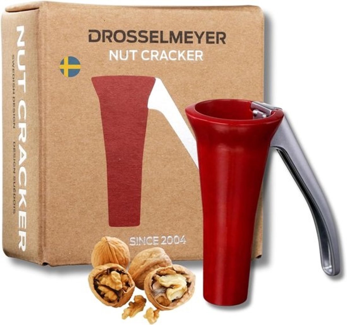 Vakkundige Notenkraker met Dubbele Hefboom - Ideaal voor Alle Noten