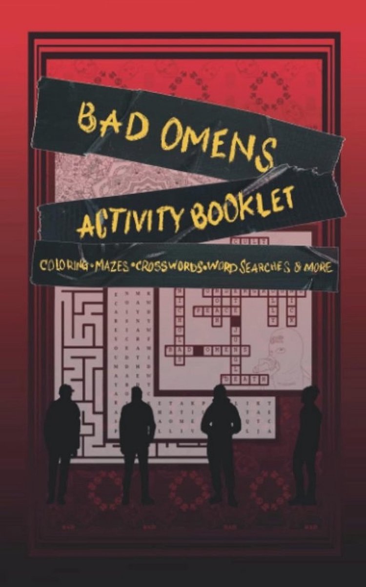 Activiteitenboek voor fans van Bad Omens