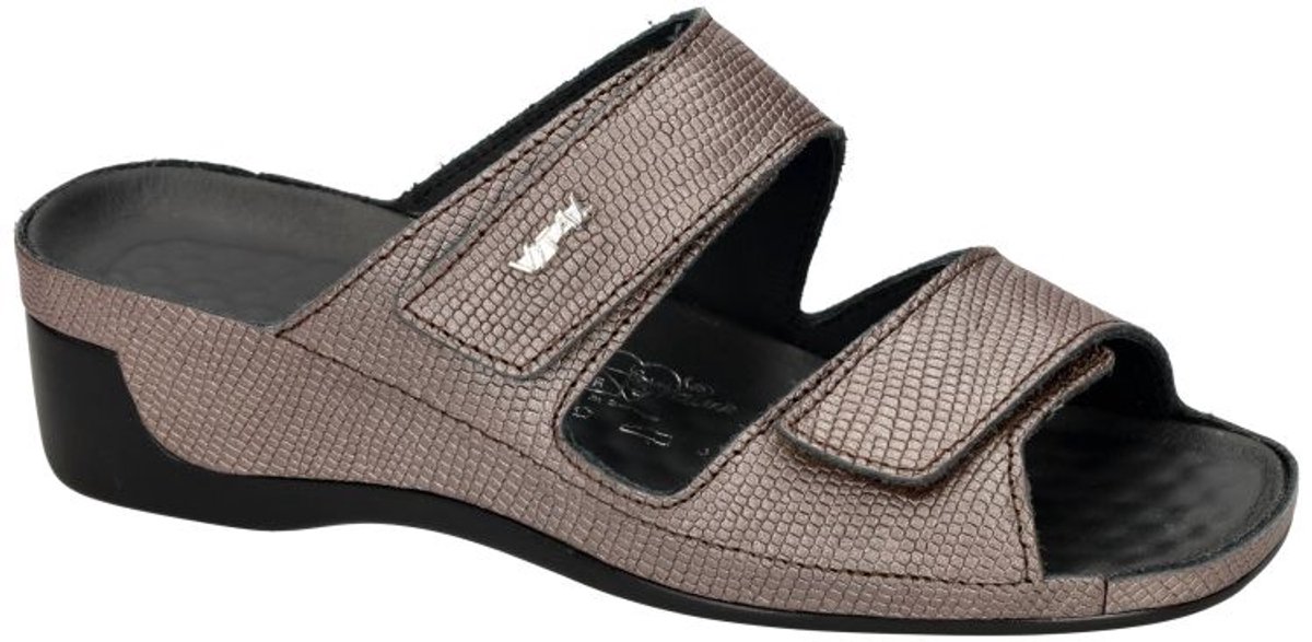 Vital -Dames - bruin donker - slippers & muiltjes - maat 41