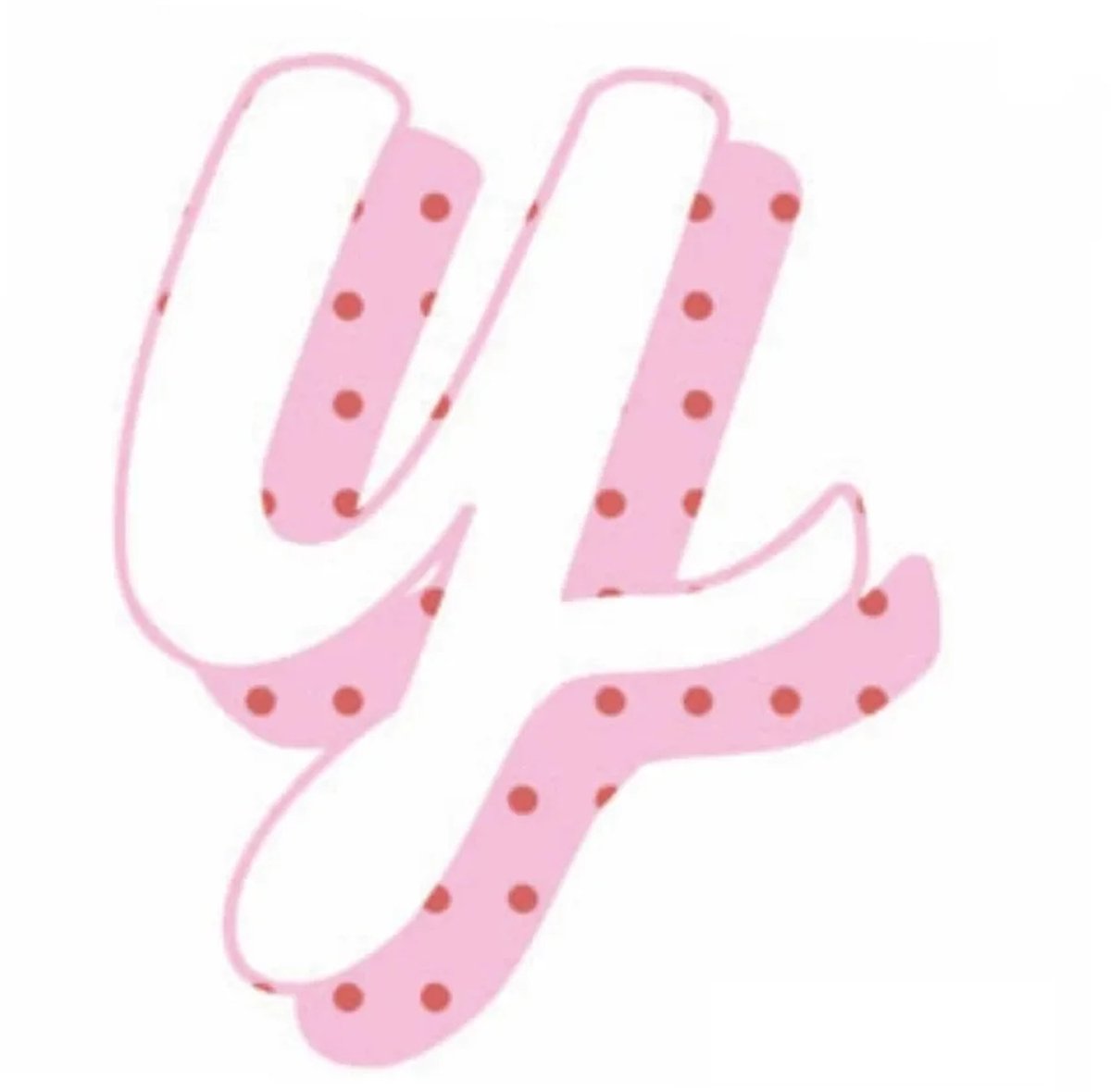 Lilipinso muursticker letter y roze