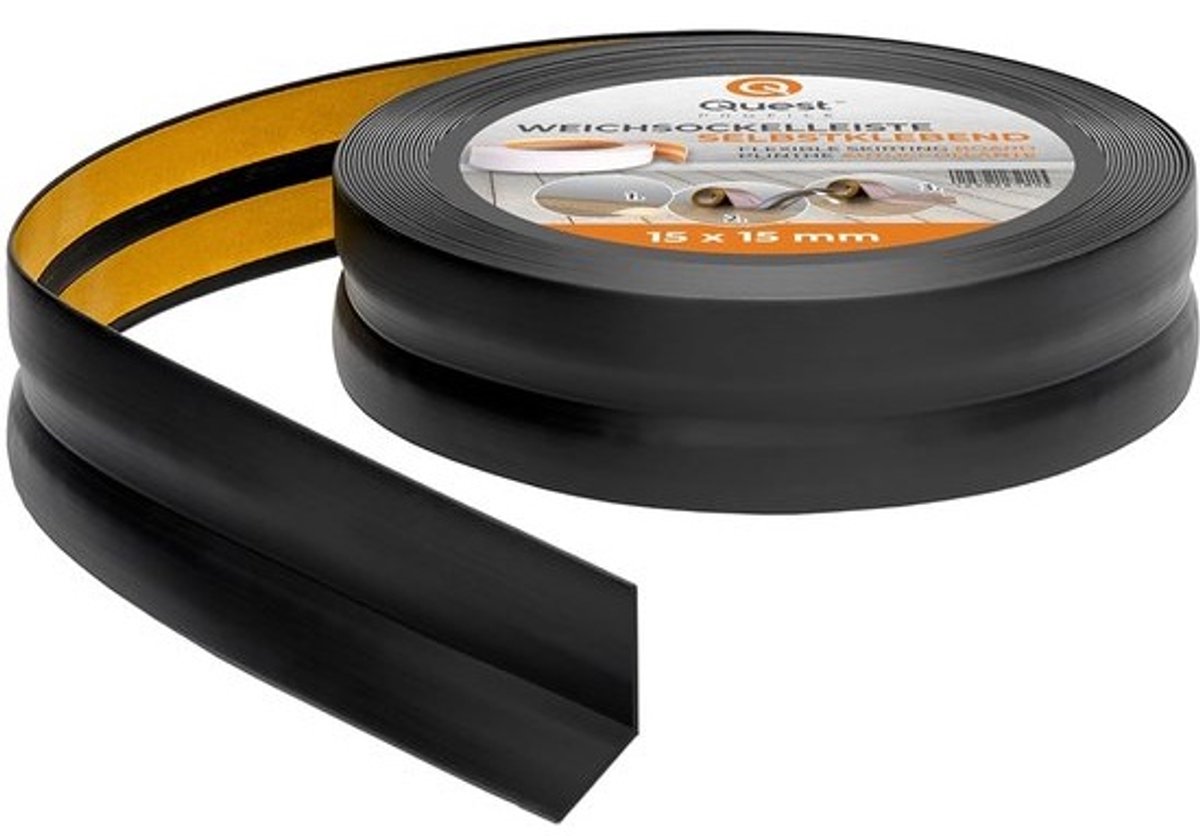 Flexibele Zelfklevende PVC Plint Afwerkstrip Waterdicht voor Keuken en Badkamer