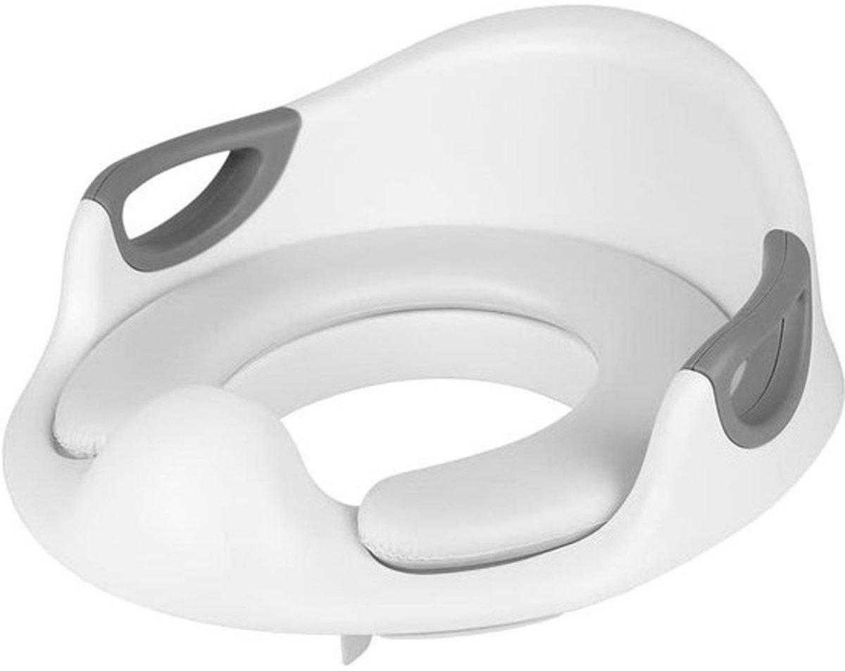 Kinder Toiletverhoger met Stevige Handvatten en Rugleuning - Universele WC-adapter voor Zindelijkheidstraining
