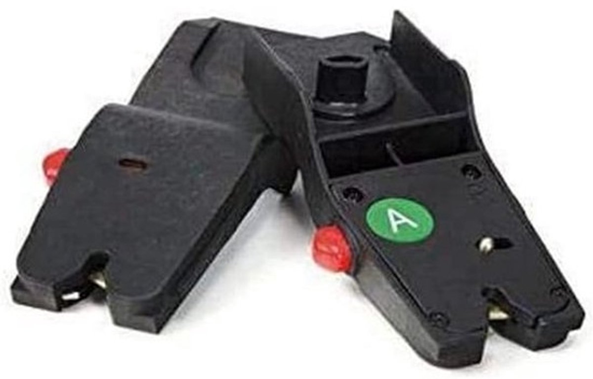 Kinderwagen Adapter - Buggy Onderdeel - Veilige Reis - Eenvoudige Aanpassing - 85 x 75 x 190 mm - Zwart