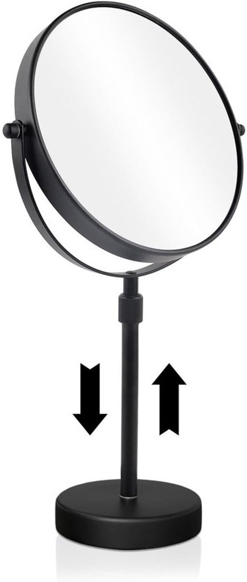 Vergrotende Make-up Spiegel Tafelmodel 10x Vergroting Inclusief In hoogte Verstelbaar