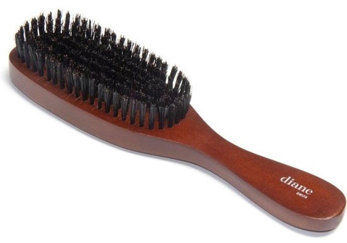 Golfborstel Man Medium Stevige Borstel voor 360 Waves, Dik Golvend Haar en Glad Stijl Haar
