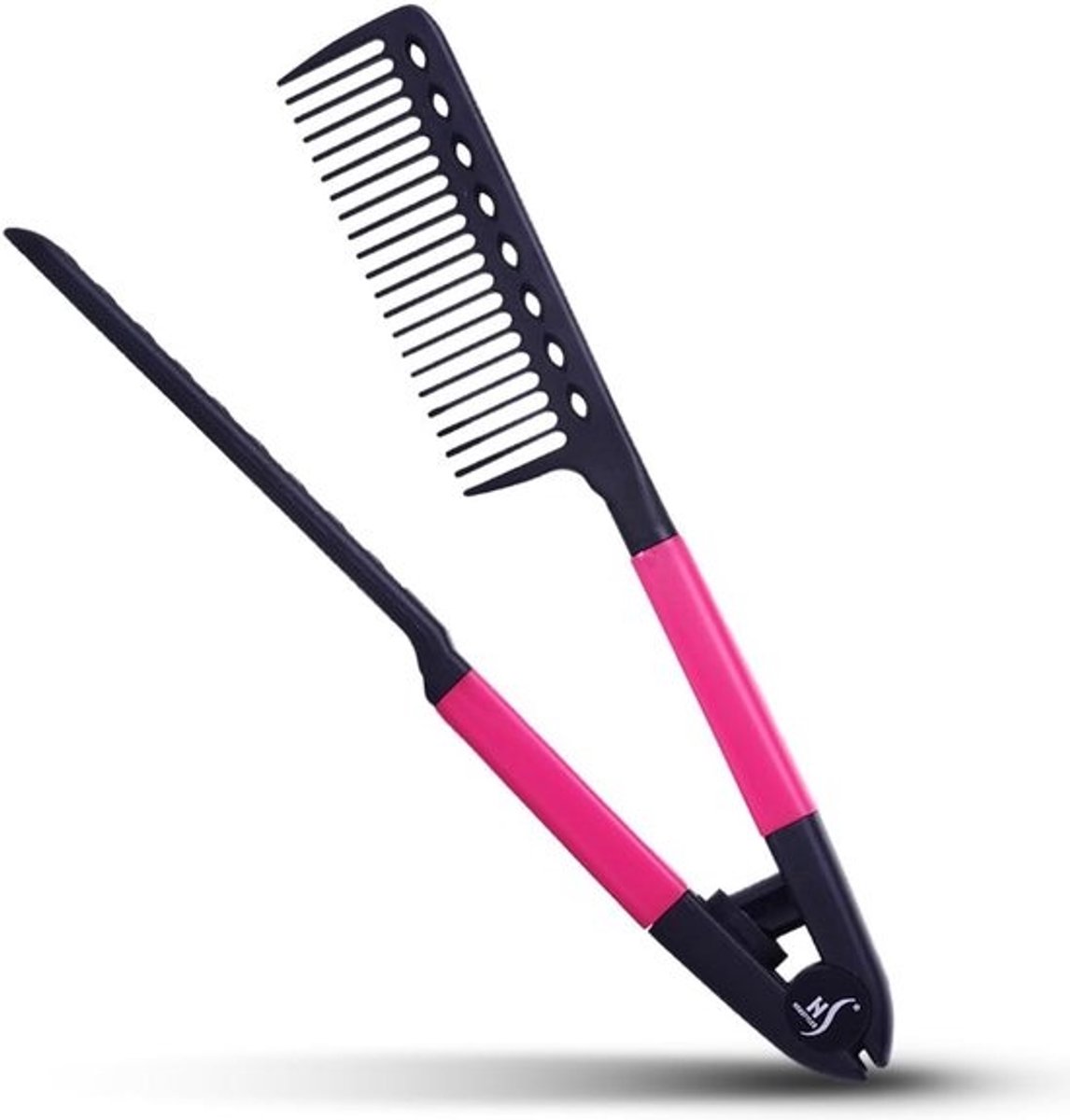 V-Vormige Haarborstel voor Stijltang - Haar Styler voor Glad en Steil Haar