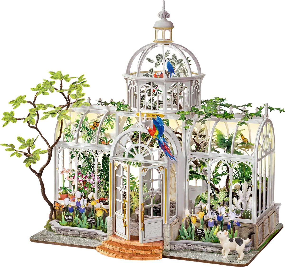 Rolife Oxygen Oasis - Rolife DIY Miniature House Series - DH102 - Miniatuur - Bouwpakket - Knutselen - Modelbouw