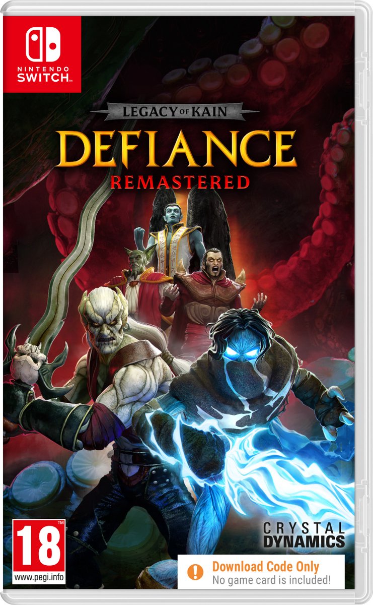 Legacy of Kain - Defiance Remastered - Nintendo Switch (Code in Box)