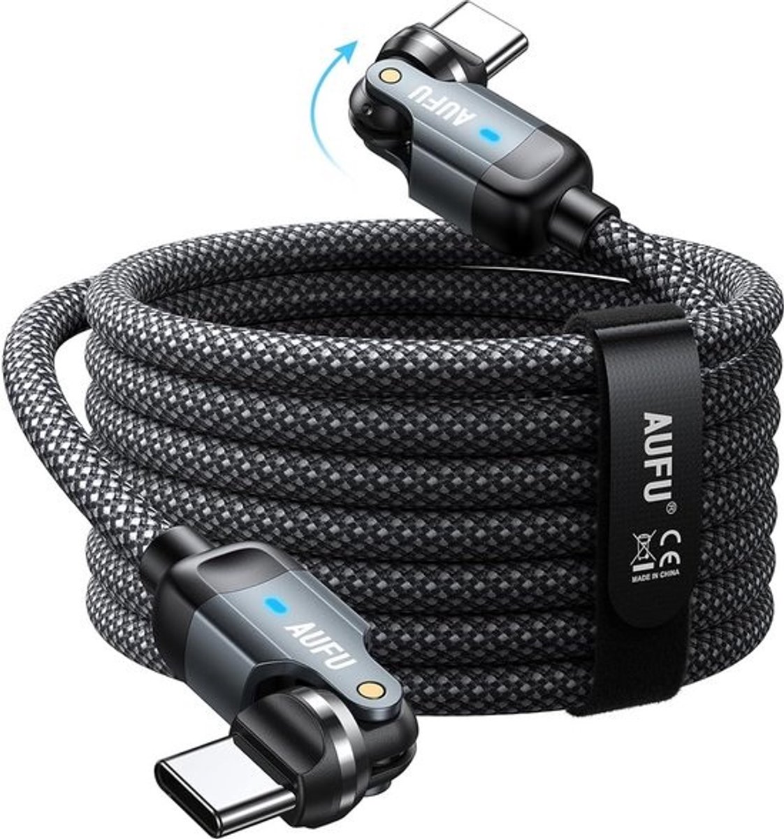 USB C naar USB C Kabel 1 Meter - Flexibel Oplaad- en Datakabel