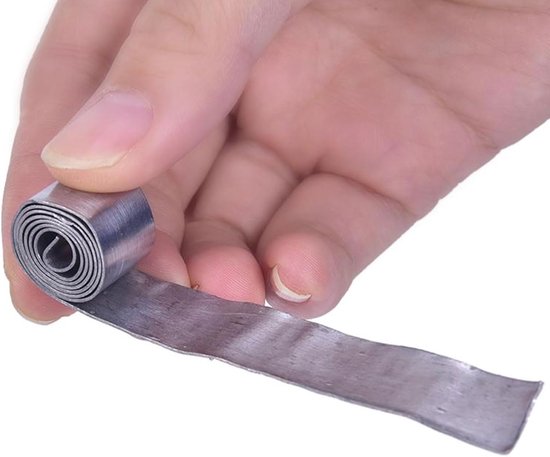 Hoogzuivere loodrol tape voor visuitrusting, 5 rollen, 0,6 mm dikte, loodtape. — afbeelding 3