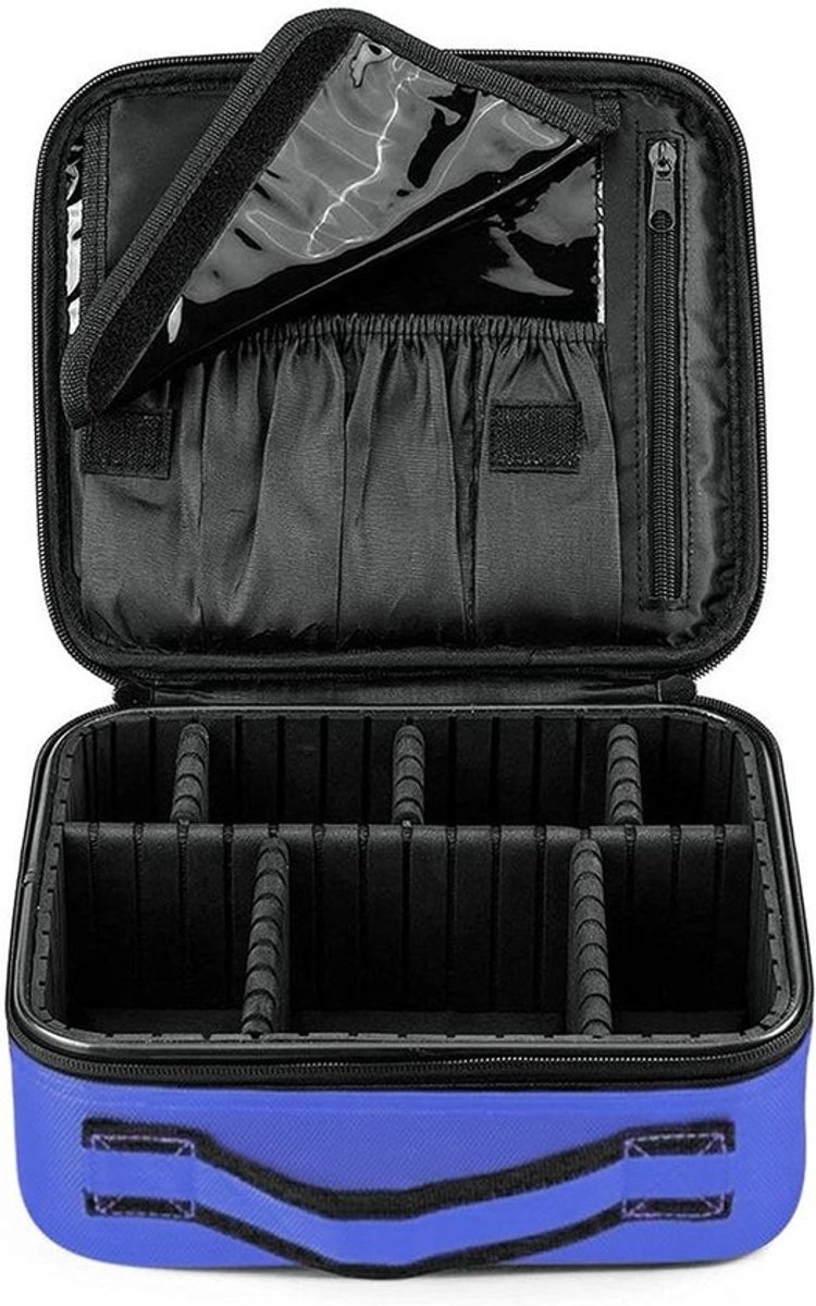Draagbare make-uptas voor dames - Cosmeticakoffer voor het organiseren van make-up - Compact en waterdicht