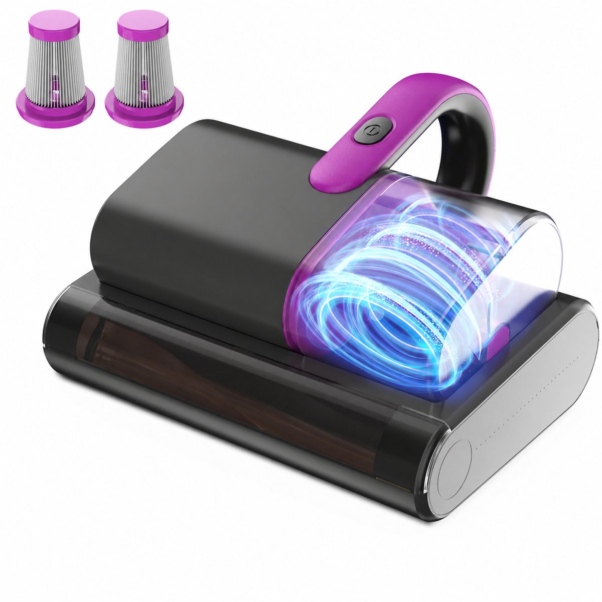 Matrasstofzuiger met UV-C Licht – 15.000 Pa Zuigkracht, HEPA-Filter, 55°C Hete Lucht en 500 ml
