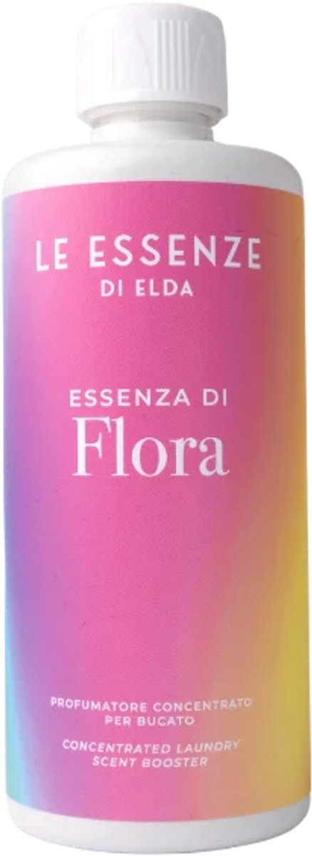 Le Essenze di Elda Wasparfum Flora 500 ml – Geconcentreerd Italiaans Wasparfum – Bloemige Wasgeur