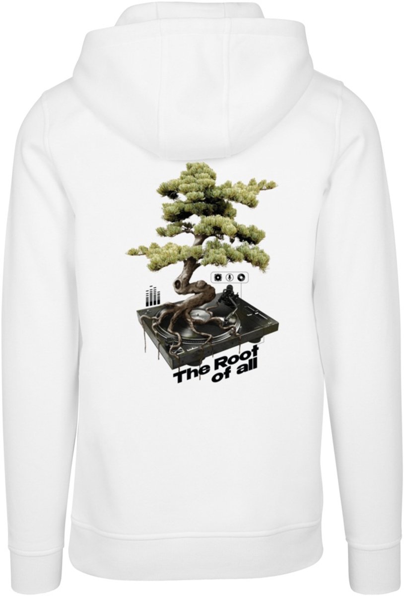 Mister Tee Root Of All Hoodie/trui XL Wit