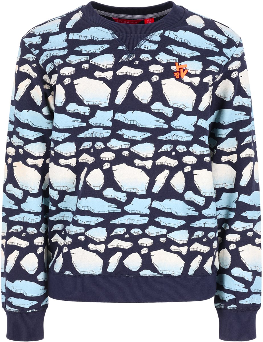 TYGO & vito X608-6316-190 Jongens Sweater Senna - Maat 110/116