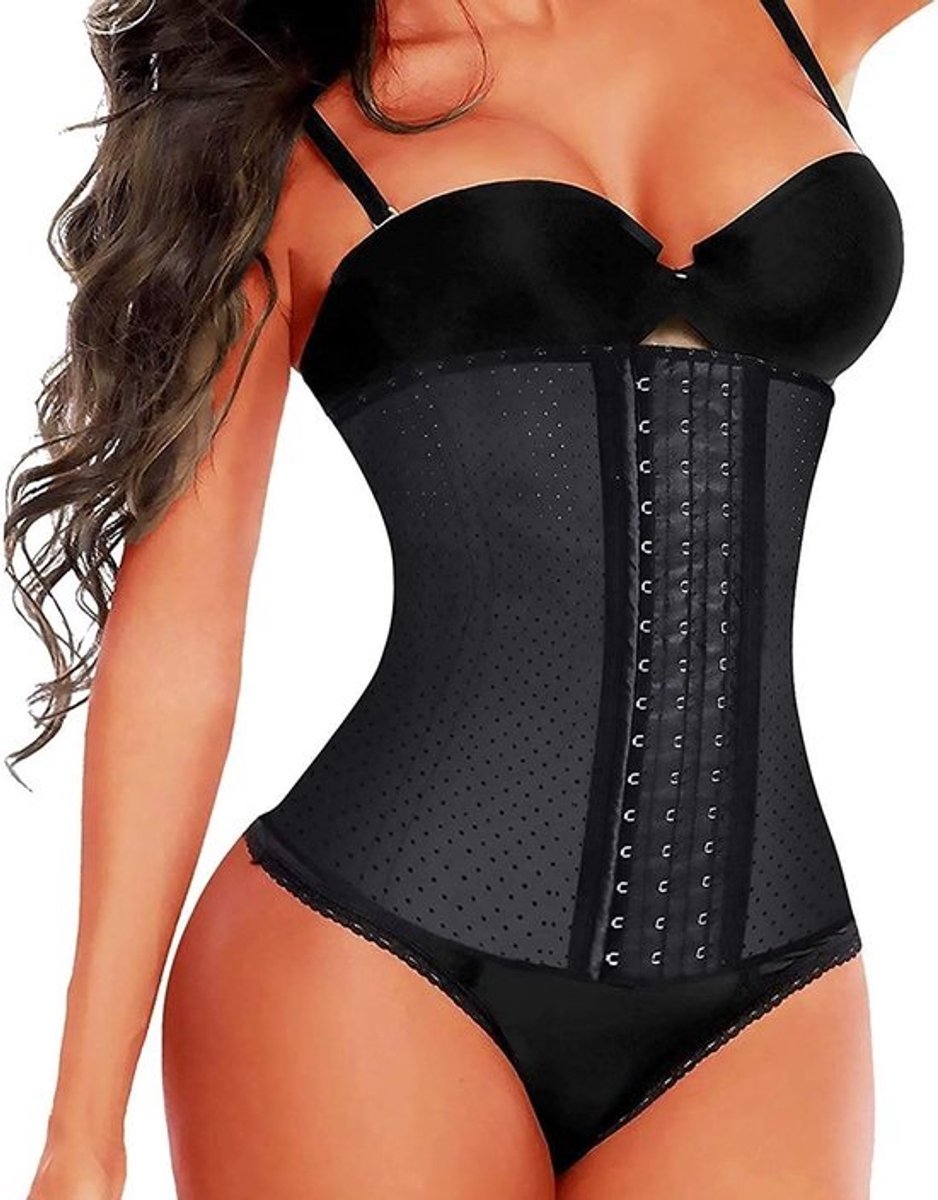 Latex Onderbust Taille Trainer Korset voor Vrouwen - Zandloper Figuur & Buikcontrole
