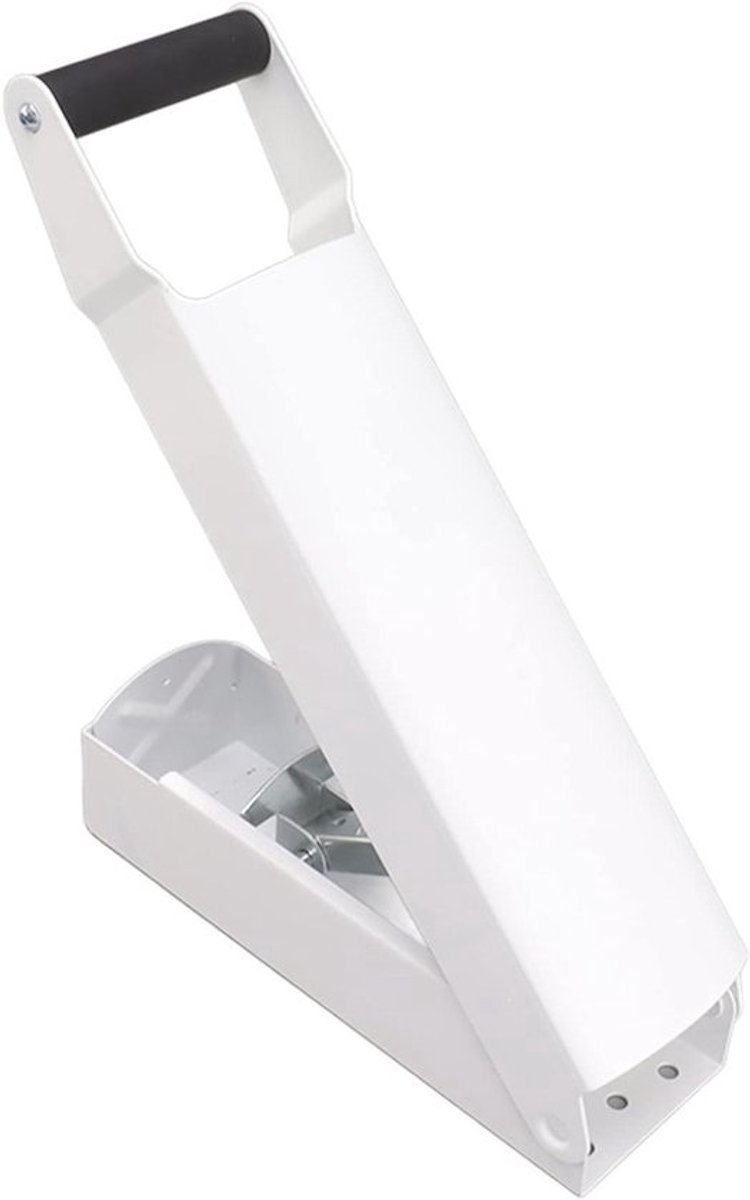 Blikjesbreker - Blikvermaler Handpers - Efficiënt Recyclen - Arbeidsbesparende Hendel - 44 x 12 x 8 cm - Zwart