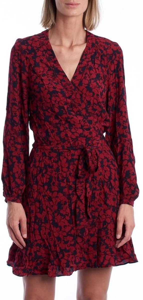 Dames Jurk - Korte Jurk - Casual Chic - Bloemenprint - Kort - Multicolor