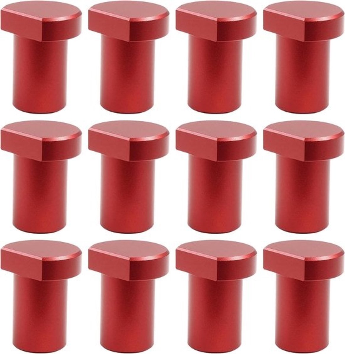 Bankhaken 20 mm voor Houtbewerking - 12 stuks - Aluminiumlegering