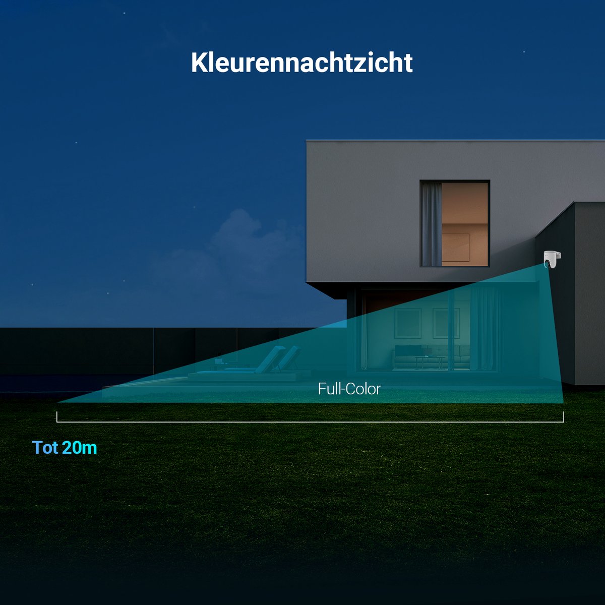 Ezviz H8C Beveiligingscamera 2K met Kleur Nachtzicht - afbeelding 3