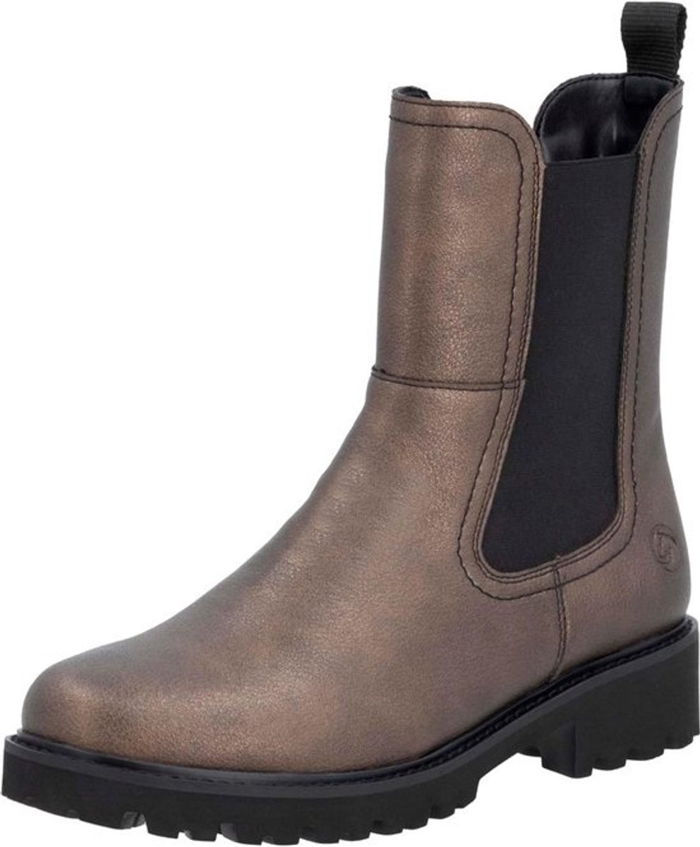 Comfortabele Dames Chelsea Boots met Rits en Losse Zool