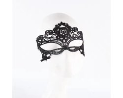 CHPN - Masker - Spannend masker - Gemaskerd bal - Oogmasker - Venetiaans masker - Mask - Verkleden - Bal - Carnaval - Zwart - Sensueel - Erotisch masker