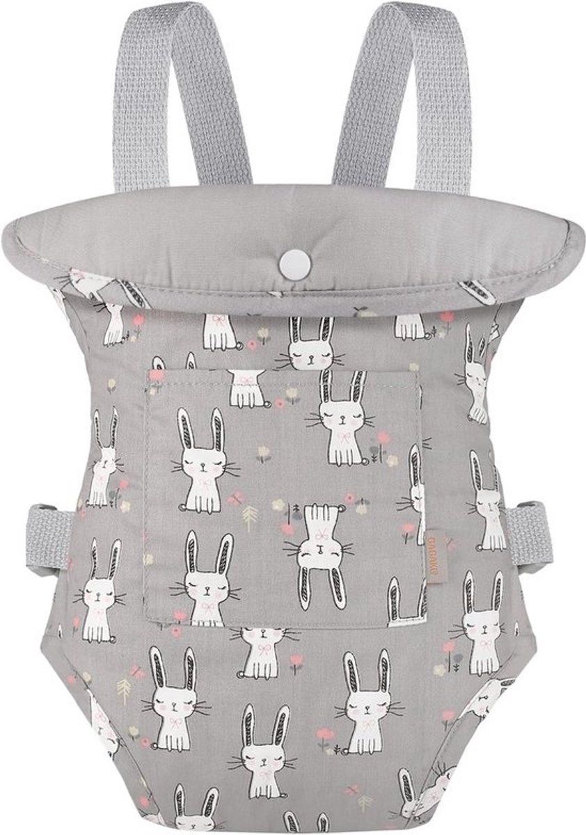 Babydrager voor Poppen - Draagzak voor Reborn Poppen en Knuffels - Verstelbaar en Wasbaar Speelgoed