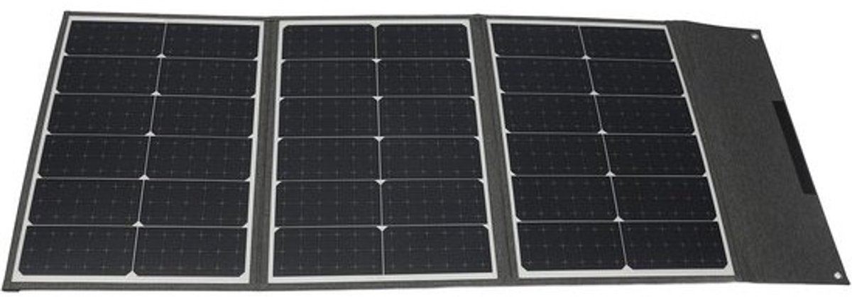 Draagbaar 100W Zonnepaneel Opvouwbaar Flexibel voor Mobiel, Tablet en Camper
