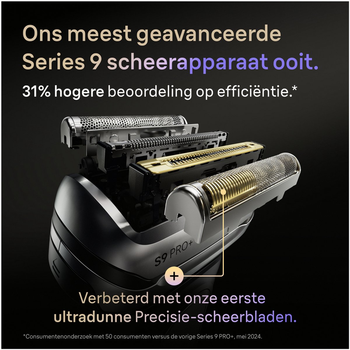 Braun Series 9 PRO+ 9610S scheerapparaat met trimmer thumbnail 5