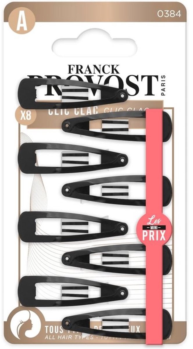 Set van 60 Haarspelden voor Fixatie en Styling