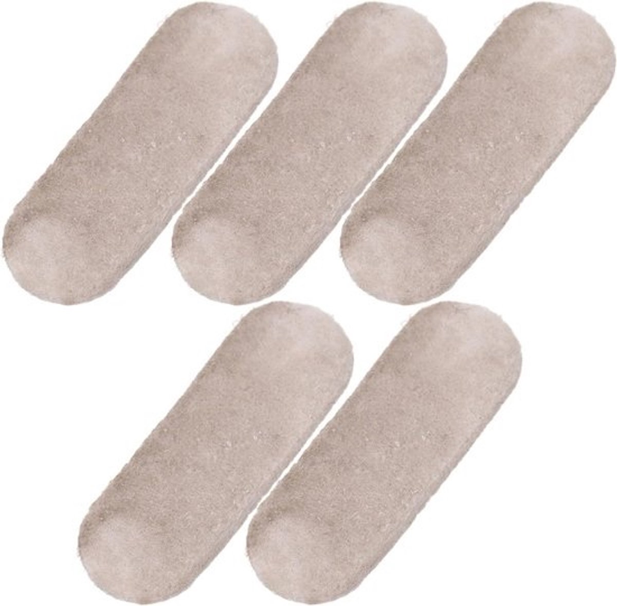 Herbruikbare Handverwarmer Pads - Warmtekussens Katoen - Buitenactiviteiten Warmte - Katalytische Warmte Inzetstukken - 3x1x0.1cm - Beige