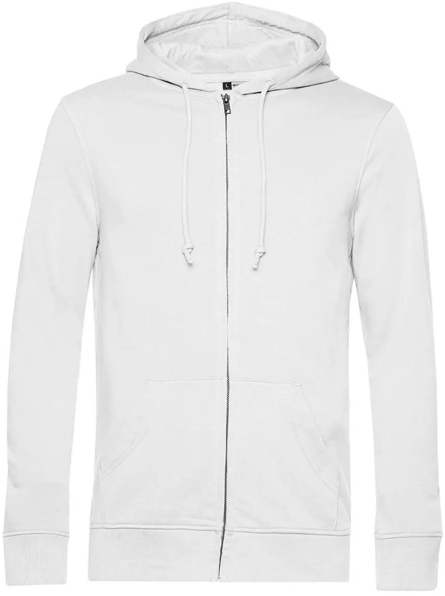 Hooded sweatshirt met rits B&C Organic